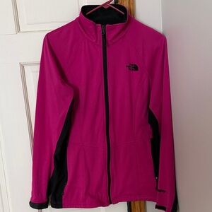 The North Face Women's Hot Pink and Black Utility Jacket